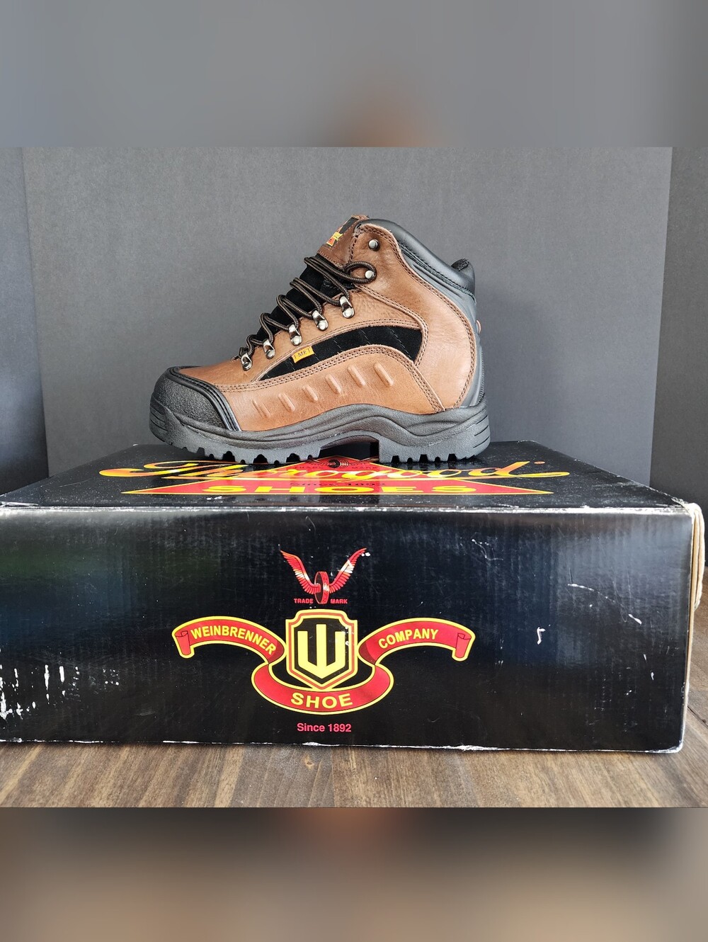 Thorogood Women’s 9W I-MET Steel Toe Met Guard Work Boots 504-4312